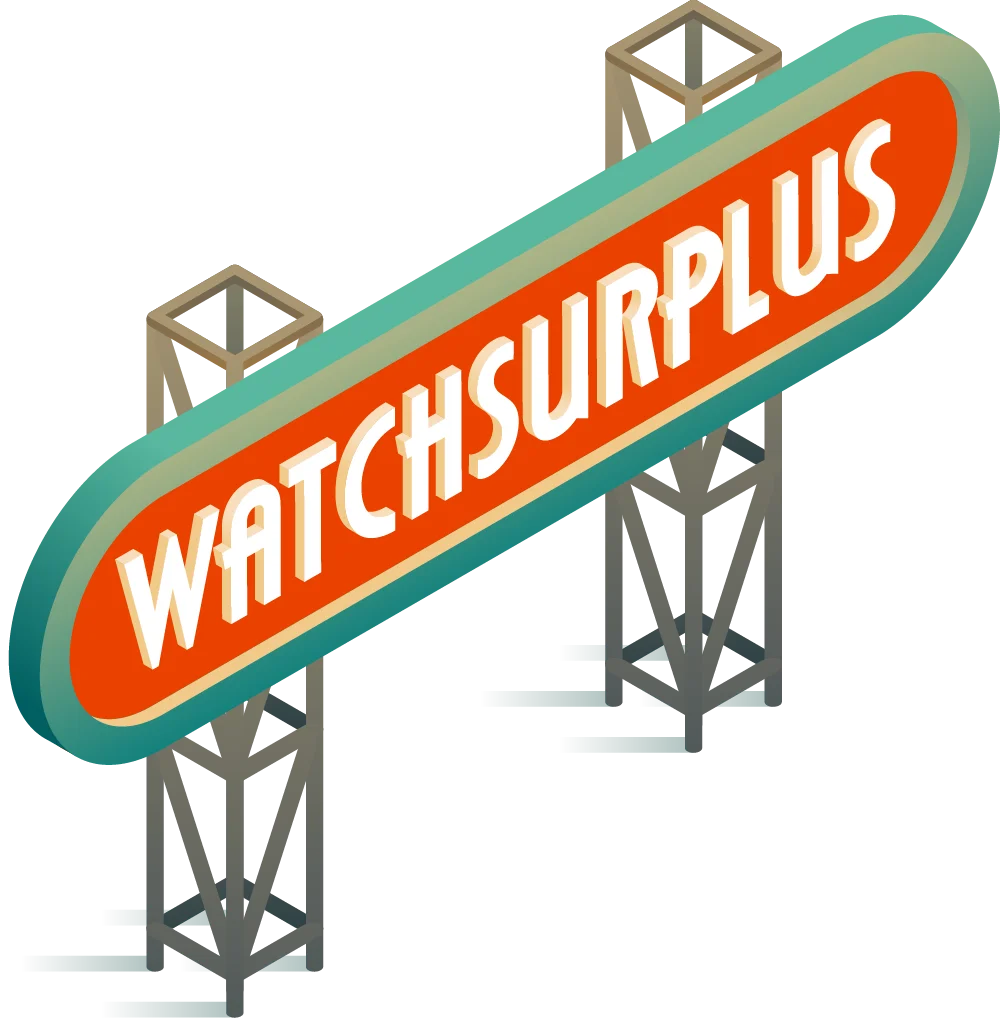Watch Surplus billboard sign